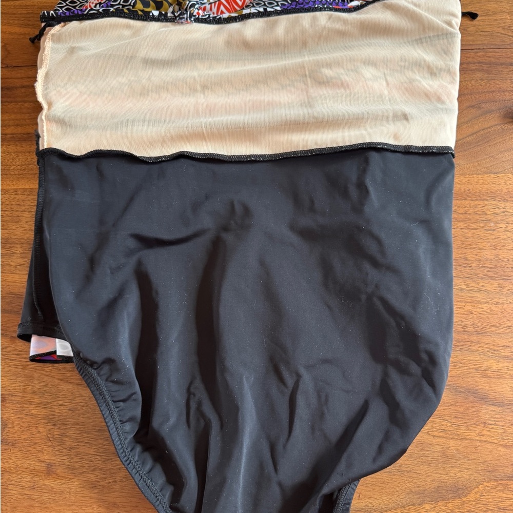 Ceeb Multi Tiered Mock Tankini Style Bathing Suit in EUC, Size 14 - Picture 9 of 10